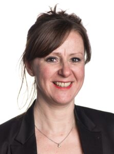A headshot photograph of Odeon and UCI Cinema Group's Kathryn Pritchard.