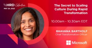 The secret to scaling culture during rapid transformation