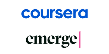 Coursera & Emerge Logo