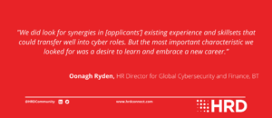 Oonagh Ryden on reskilling to fill the cybersecurity talent crisis