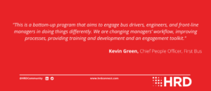 Kevin Green on culture change at First Bus