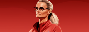 AI image of Sarina Wiegman for article: In Sarina We Trust - Lionesses leadership lessons from 'the best female coach in football'