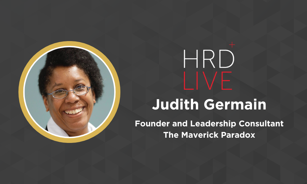 Judith Germain banner image for podcast episode on HR's influence