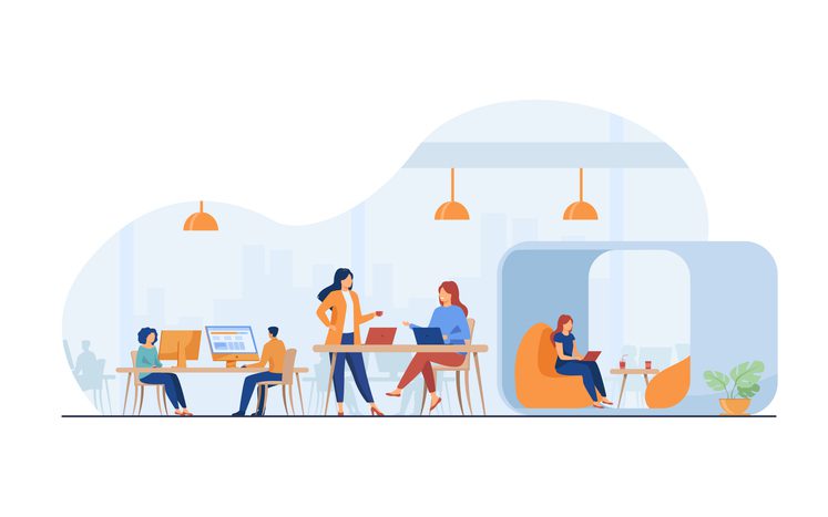 How hybrid work is redefining the office landscape
